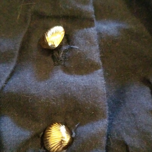 Navy sea shell dress - Picture 4 of 4